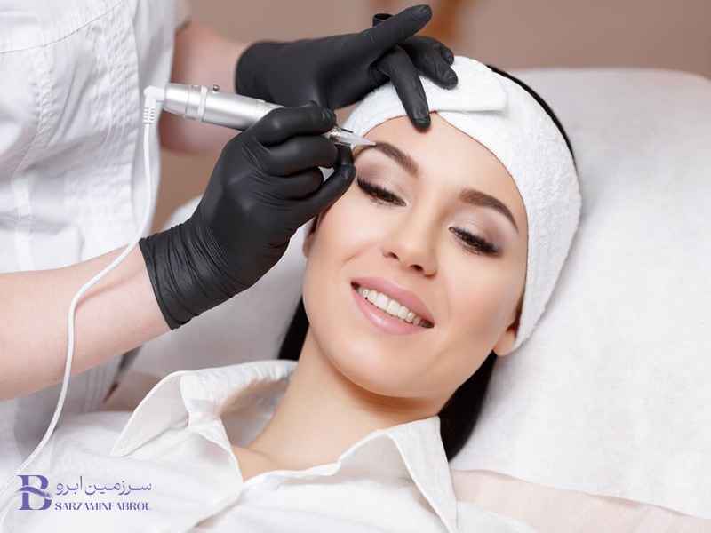تمیز نگه داشتن ابرو