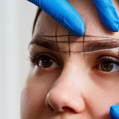 ترمیم هاشور ابرو